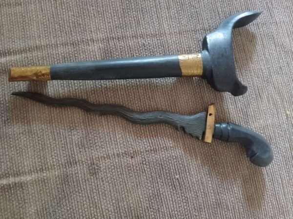 Keris Arjuna Mini Peninggalan mbah kuno Bekas.