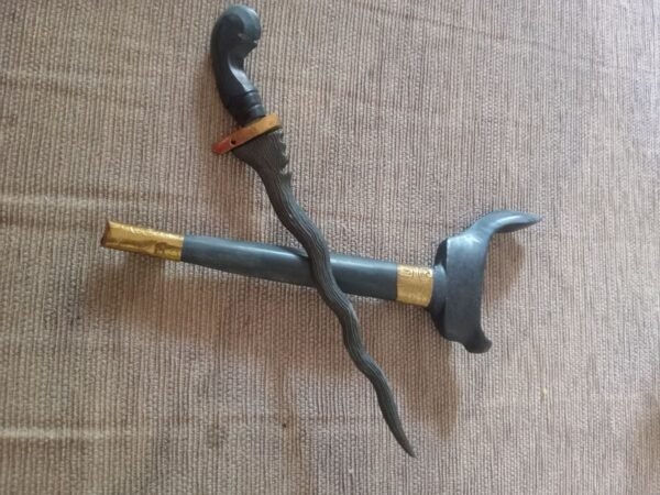Keris Arjuna Mini Peninggalan mbah kuno Bekas. - Gambar 7