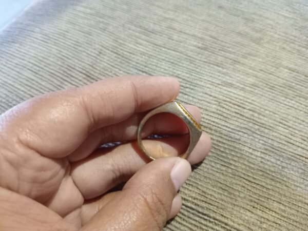 Cincin Akik mini Hitam bermodelan Antik - Gambar 8