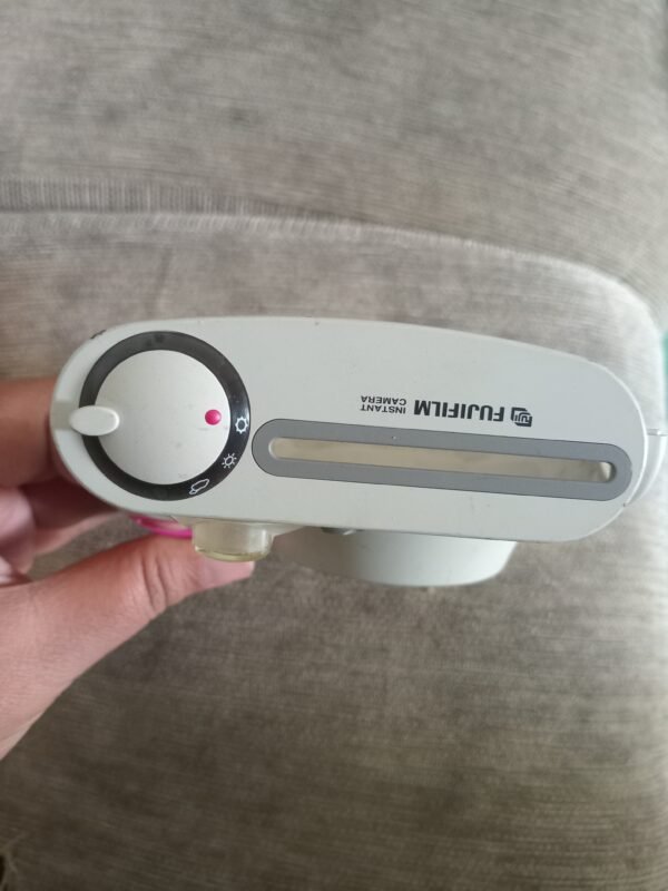 Cover depan Buat Kamera Polaroid Fuji Instax Mini 7s Pink Putih. - Gambar 3