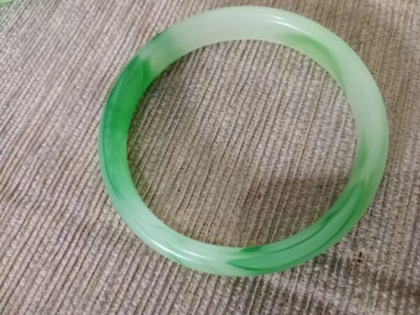 Koleksi Gelang Giok Hijau Putih - Gambar 11
