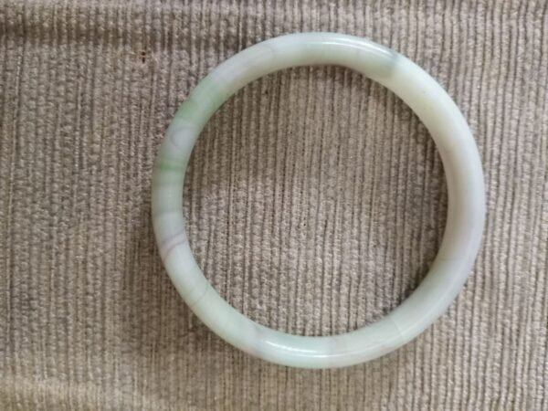 Koleksi Gelang Giok Hijau Putih - Gambar 12