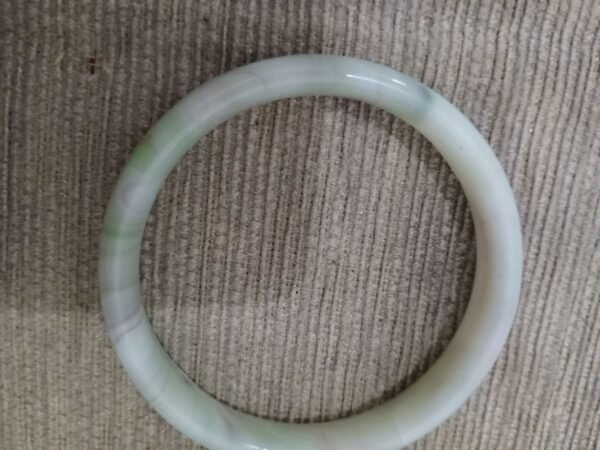 Koleksi Gelang Giok Hijau Putih - Gambar 13