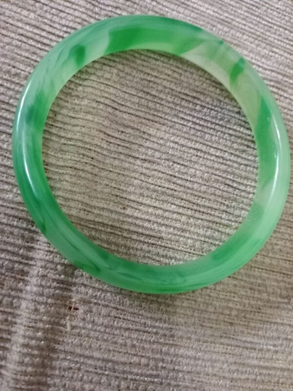 Koleksi Gelang Giok Hijau Putih - Gambar 5