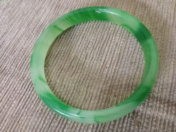 Koleksi Gelang Giok Hijau Putih - Gambar 9