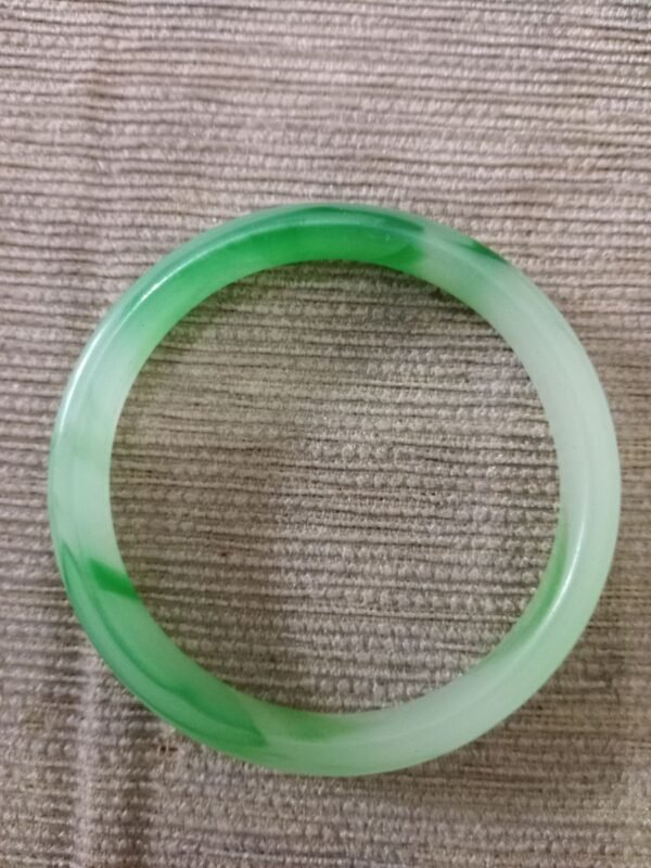 Koleksi Gelang Giok Hijau Putih - Gambar 10