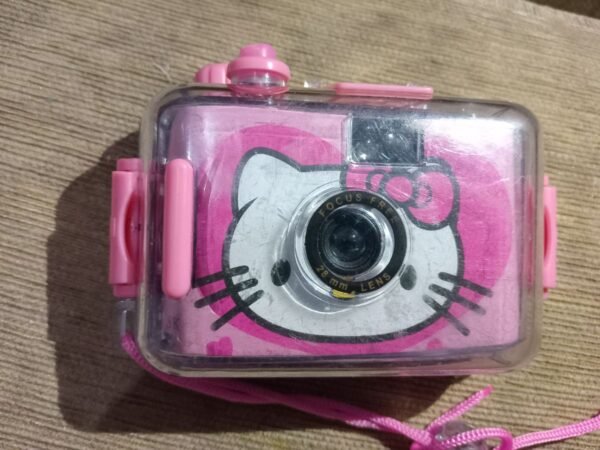 Kamera Underwater Mini Bergambar kartun Bekas. - Gambar 2
