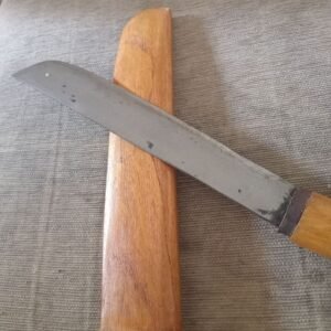 Pedang Golok Bersarung Polos Bekas.